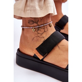 ZAXY Sandale Vegane Velcro HH285282 Negru 4