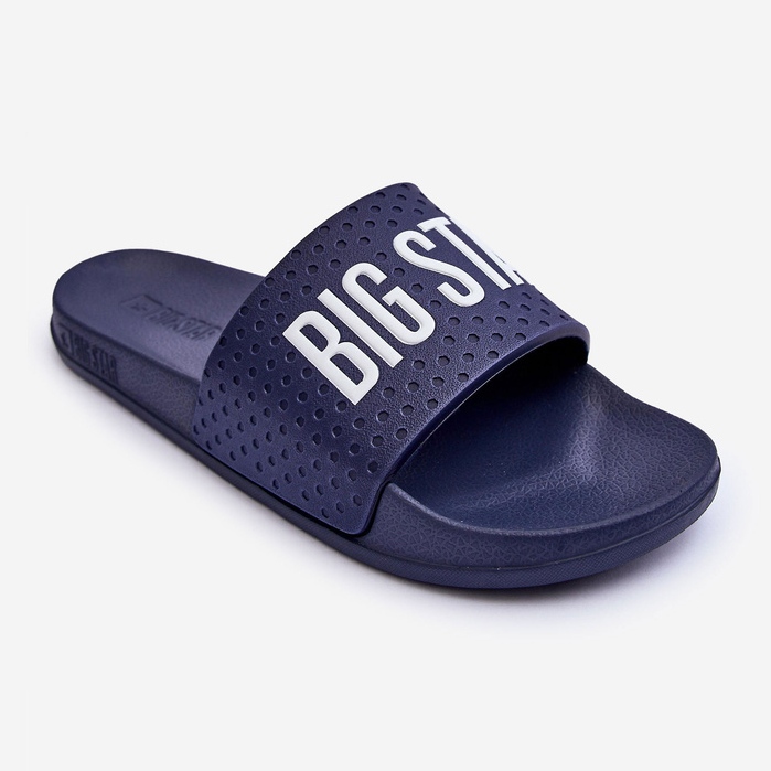 Flip-flops clasici pentru femei Big Star MM274714 Bleumarin albastru 1