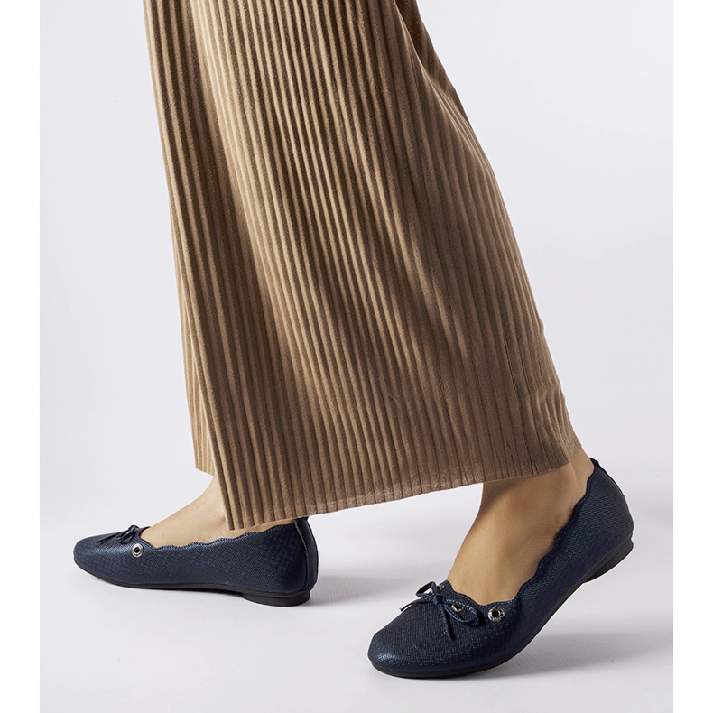 Balerini Toft bleumarin albastru 1