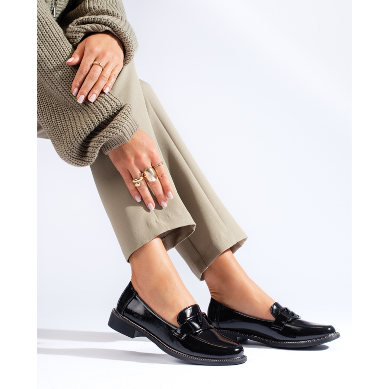 Pantofi negri pentru damă Shelovet negru 1