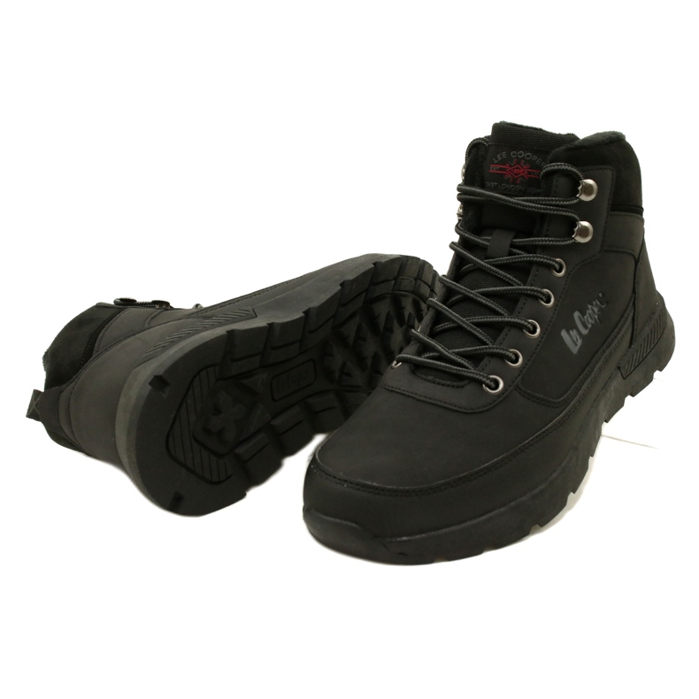 Ghete de drumeție de iarnă pentru bărbați Lee Cooper LCJ-23-31-3048M negre negru 4 Ghete de drumeție de iarnă pentru bărbați Lee Cooper LCJ-23-31-3048M negre negru 4