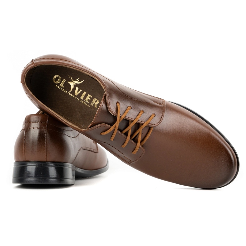 Olivier Pantofi de comuniune pentru copii J1 maro 3 Olivier Pantofi de comuniune pentru copii J1 maro 3