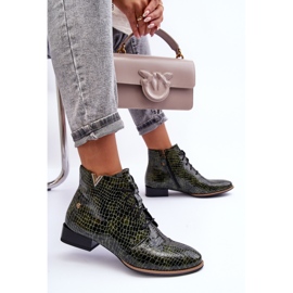 Cizme din piele de damă Maciejka 5743C-09 verde 1 Cizme din piele de damă Maciejka 5743C-09 verde 1