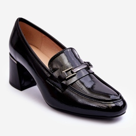 Vinceza Patent Toc Pompi Negri Idona negru 1