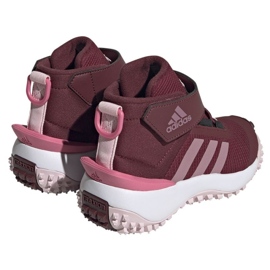 Pantofi Adidas Fortatrail El K Jr IG7267 roșu 1