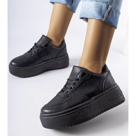 Tenisi negri pe platforma Kassab negru 1