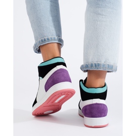 Adidași de damă înalți multicolori Shelovet 1