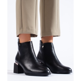 Botine de damă clasice negre Shelovet negru 2