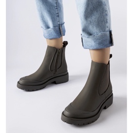 Cizme verzi de dama de la Detis verde 1