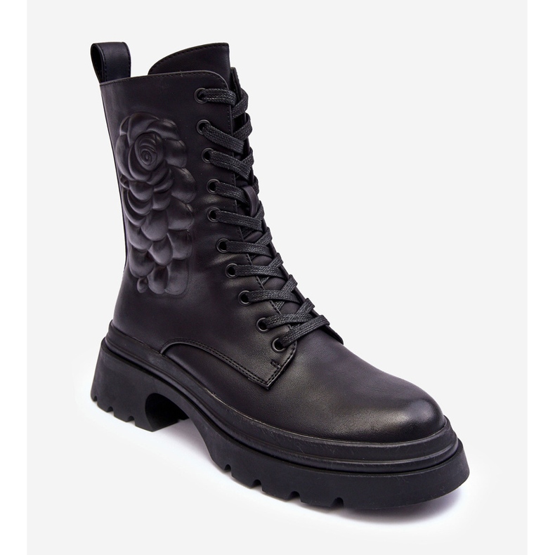 Botine izolate de muncitor din piele S.Barski MR870-25 Negru 2 Botine izolate de muncitor din piele S.Barski MR870-25 Negru 2