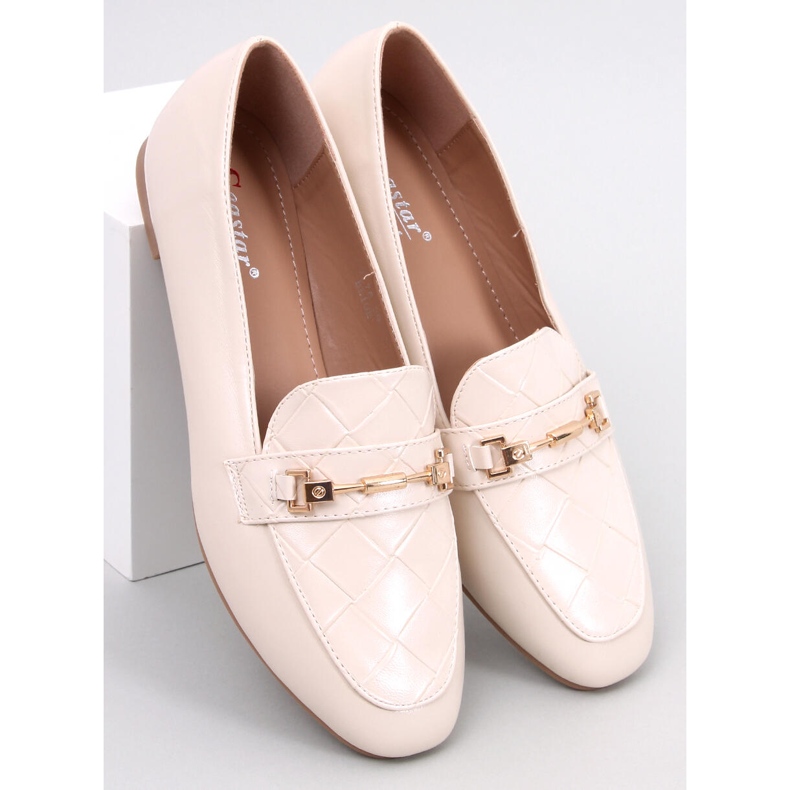 Mocasini de dama Jennie Beige bej 1