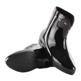 Cizme Jodhpur cu crampoane 2281 Black negru 2