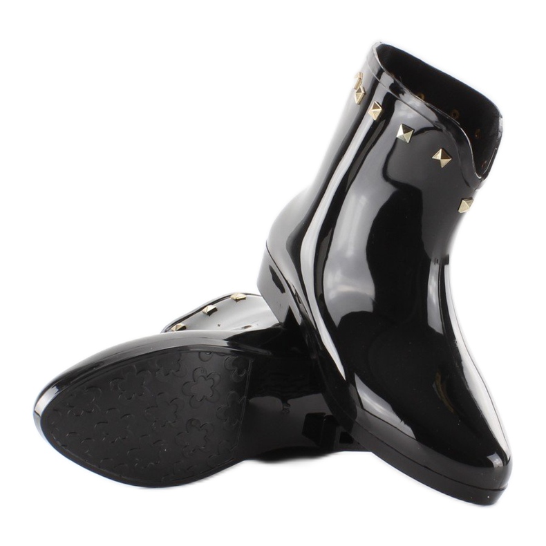 Cizme Jodhpur cu crampoane 2281 Black negru 2