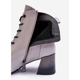 Vinceza Botine Lavete Gri Basciano 1