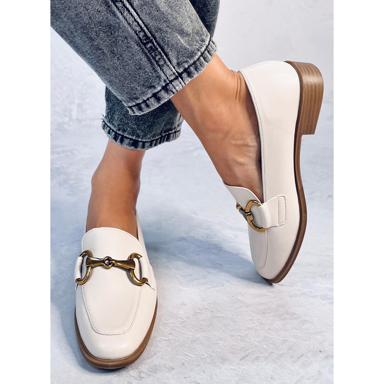 Mocasini de dama Jonna Beige bej 1