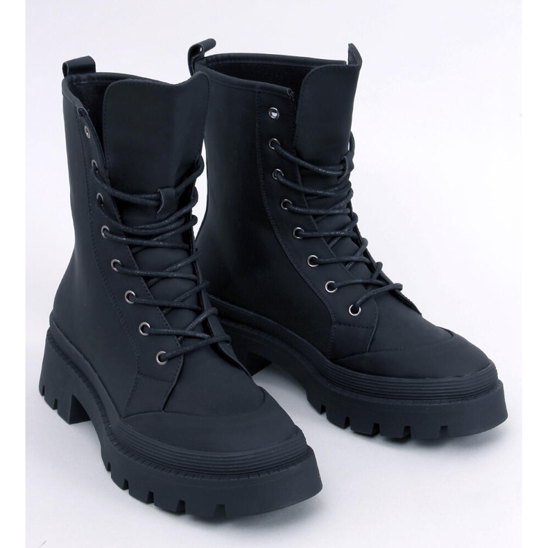 Cizme de muncitor Parsons Black cu siret negru 1 Cizme de muncitor Parsons Black cu siret negru 1