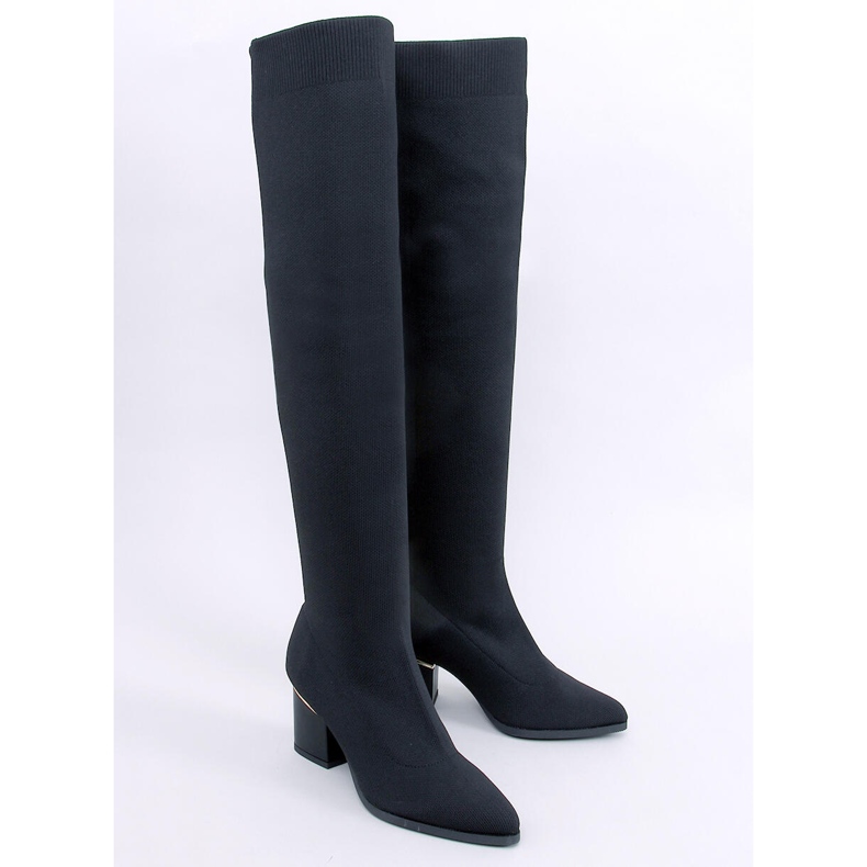 Muschetari Mckenzie Black cu tocuri joase negru 1 Muschetari Mckenzie Black cu tocuri joase negru 1