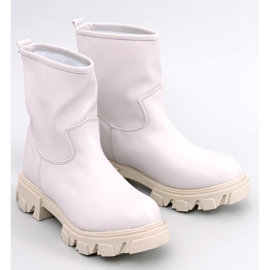 Botine Grants bej cu talpă groasă 1