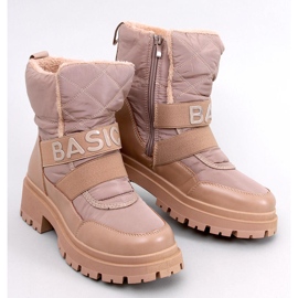 Cizme de zăpadă damă Little Khaki bej 1