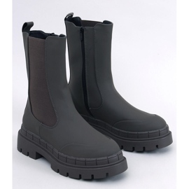 Cizme Chelsea înalte Faime Kaki verde 1