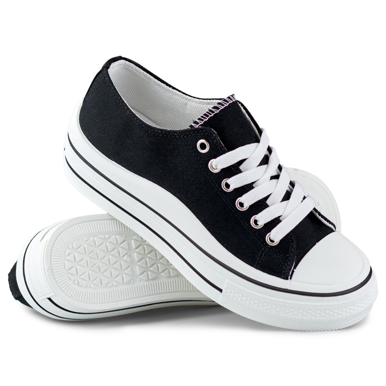 Tenisi negri clasici de dama negru 1 Tenisi negri clasici de dama negru 1