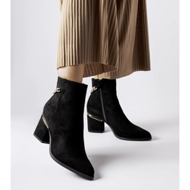 Botine negre Hiney negru 1