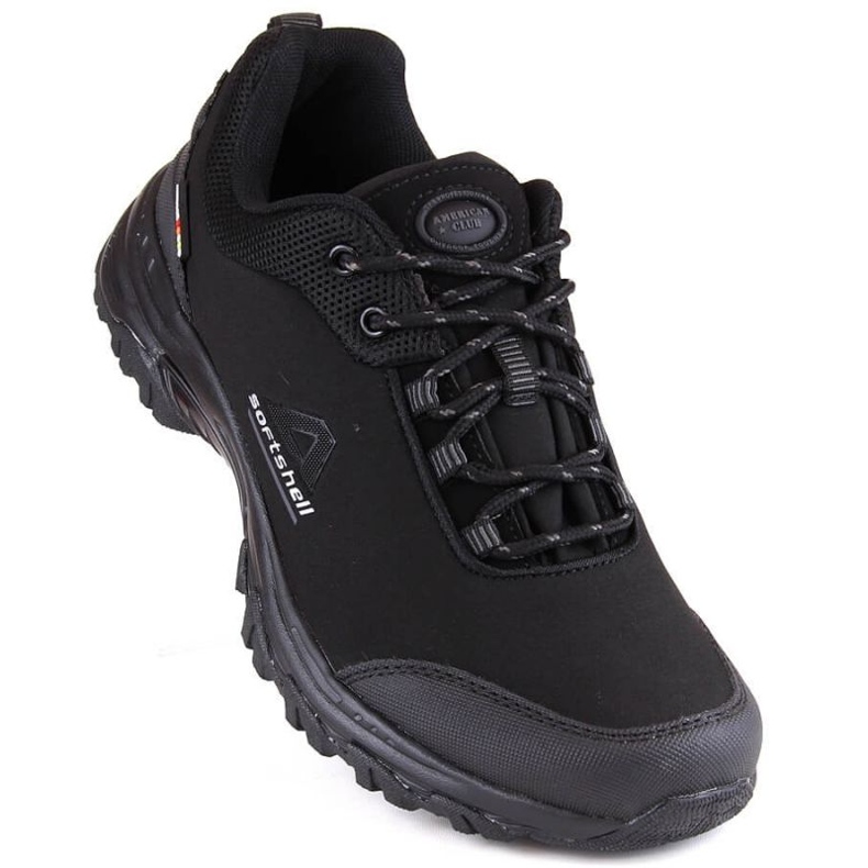Pantofi sport American Club M AM933 softshell, negri negru 1