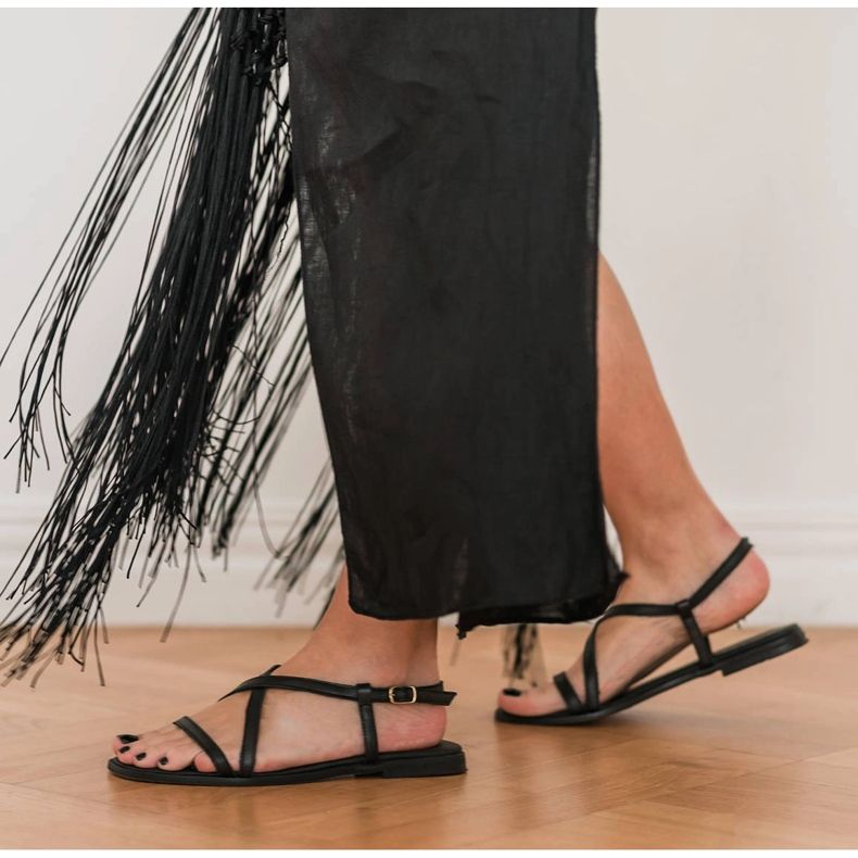 Marco Shoes Sandale cu bretele negru 2 Marco Shoes Sandale cu bretele negru 2