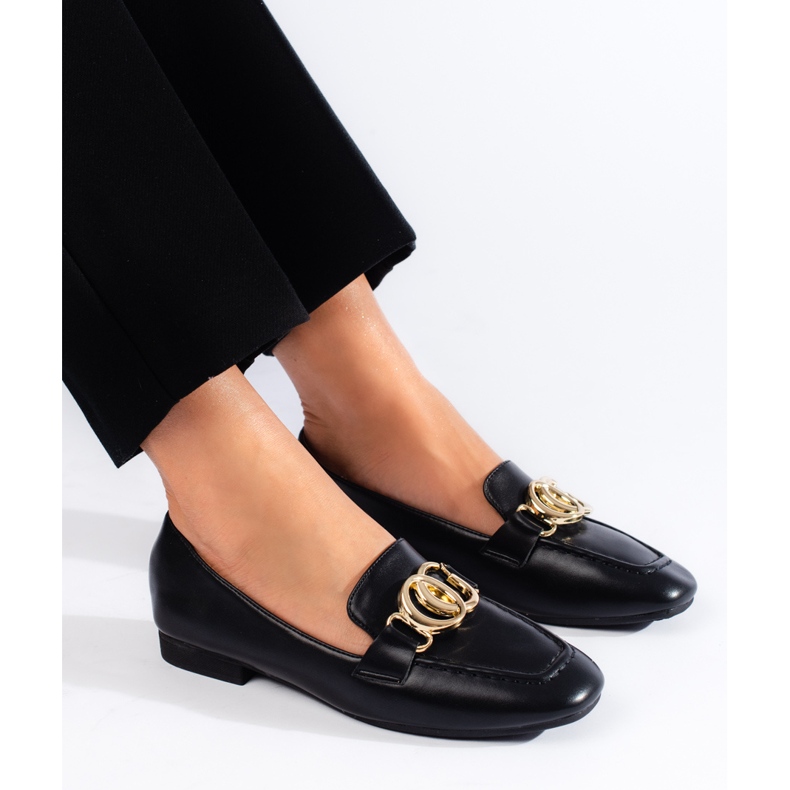 Domni eleganti pentru femei negre de la Shelovet negru 1 Domni eleganti pentru femei negre de la Shelovet negru 1