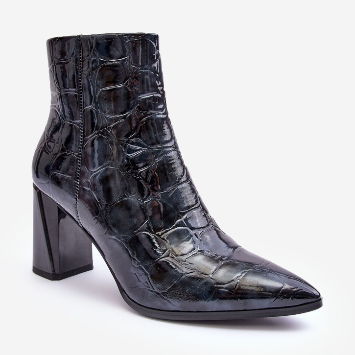 Botine patentate S.Barski MR870-58 Bleumarin albastru 1