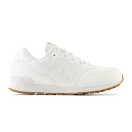 Pantofi New Balance Jr GC574NWW alb 1