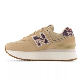 Pantofi New Balance W WL574ZDC bej 1