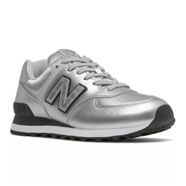 Pantofi New Balance W WL574PN2 argint 2