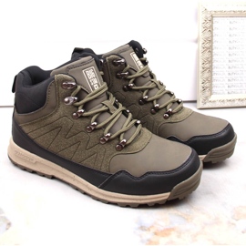 Botine izolate verzi Big Star MM274480 verde 3
