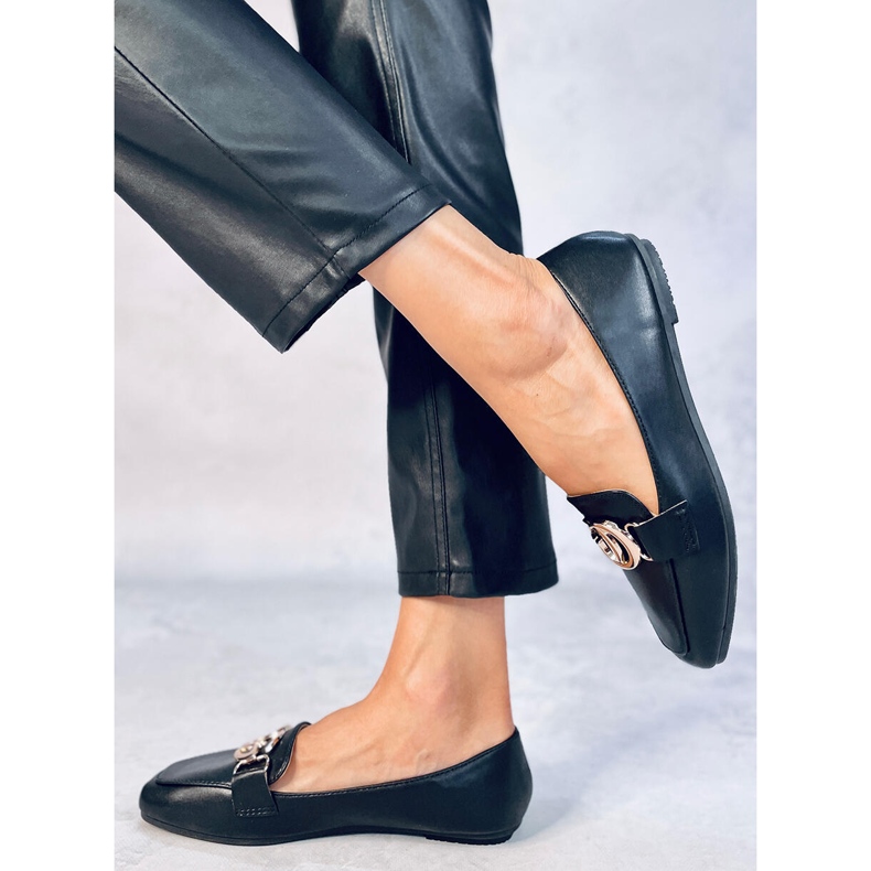 Mocasini de dama Elisa Black negru 2 Mocasini de dama Elisa Black negru 2