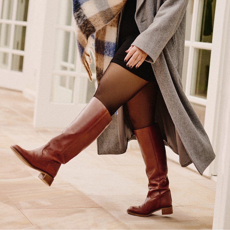 Marco Shoes Cizme Ruby Standard maro 2