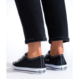 Tenisi negri clasici de damă de la Shelovet negru 1