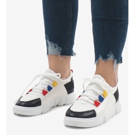 Pantofi sport negri și albi adidași 2018-9 1