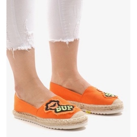 Espadrile portocalii L-1047 portocale 1
