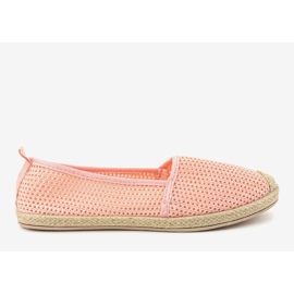 Adidași din dantelă roz JX55P 1