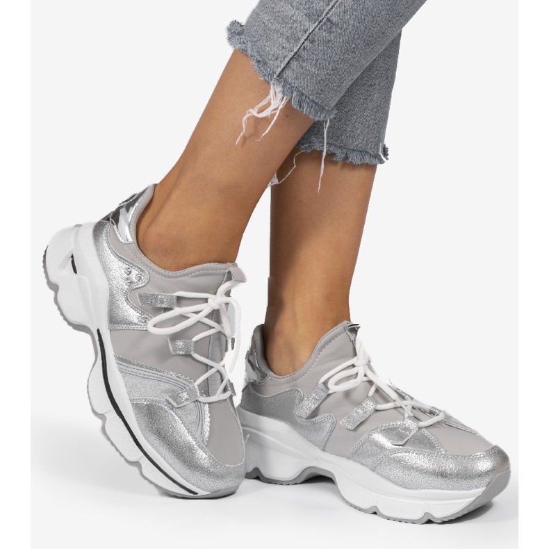 Adidași gri Lycra C947 1