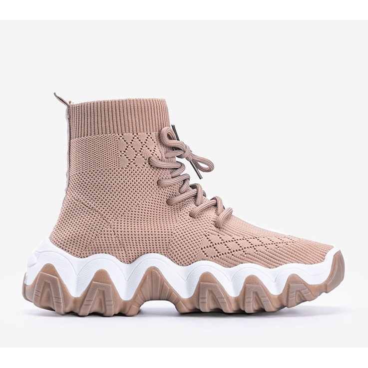 Adidași șosete kaki Gisselle bej 1 Adidași șosete kaki Gisselle bej 1