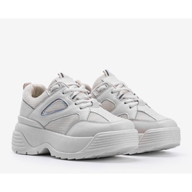 Adidași bej cu talpă groasă Jaida 2 Adidași bej cu talpă groasă Jaida 2