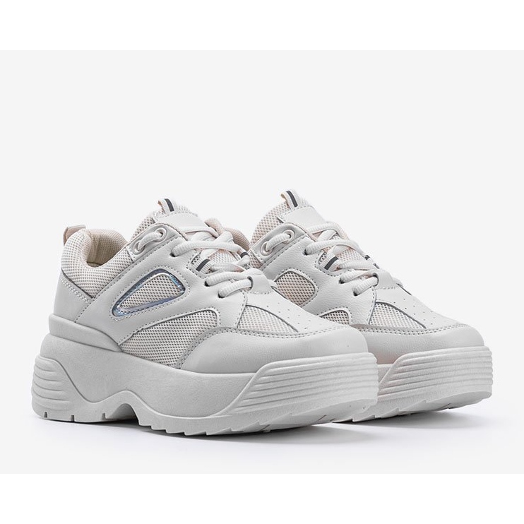 Adidași bej cu talpă groasă Jaida 2 Adidași bej cu talpă groasă Jaida 2