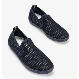 Adidași cu deschidere albastră bleumarin Mallory albastru 1