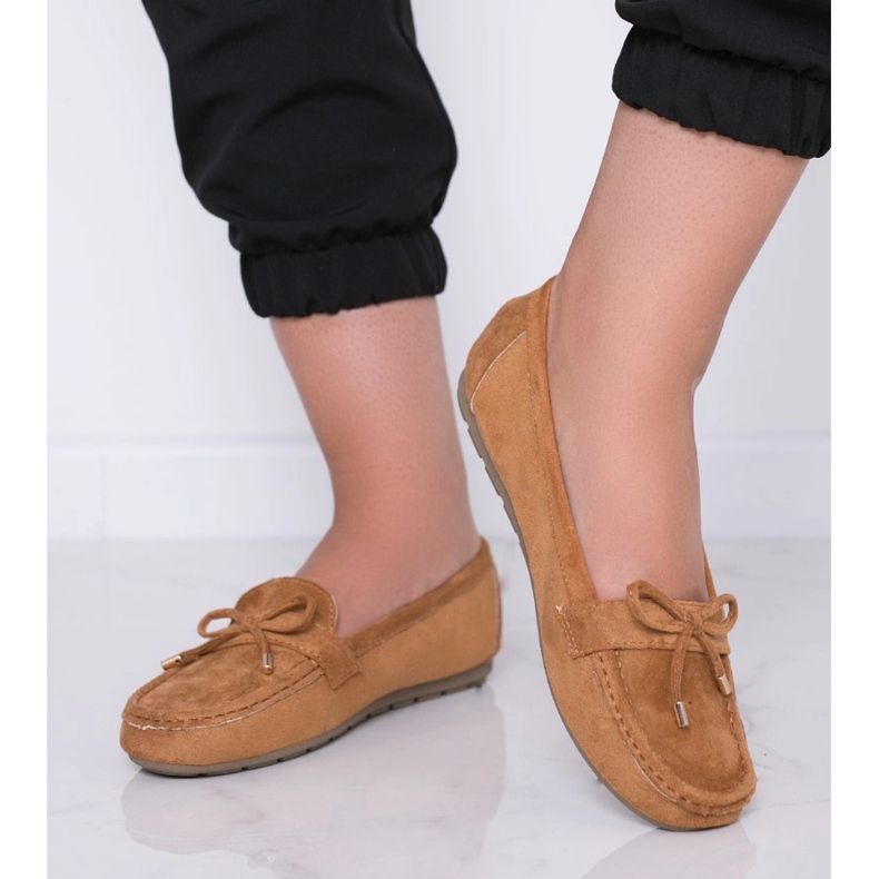 Mocasini maro cu fundă Deonte 1