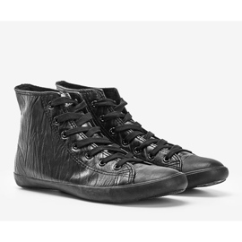 Adidași negri Shape of You negru 1