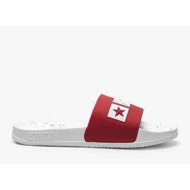 Papuci roșii Big Star Sandi pentru femei roșu 1