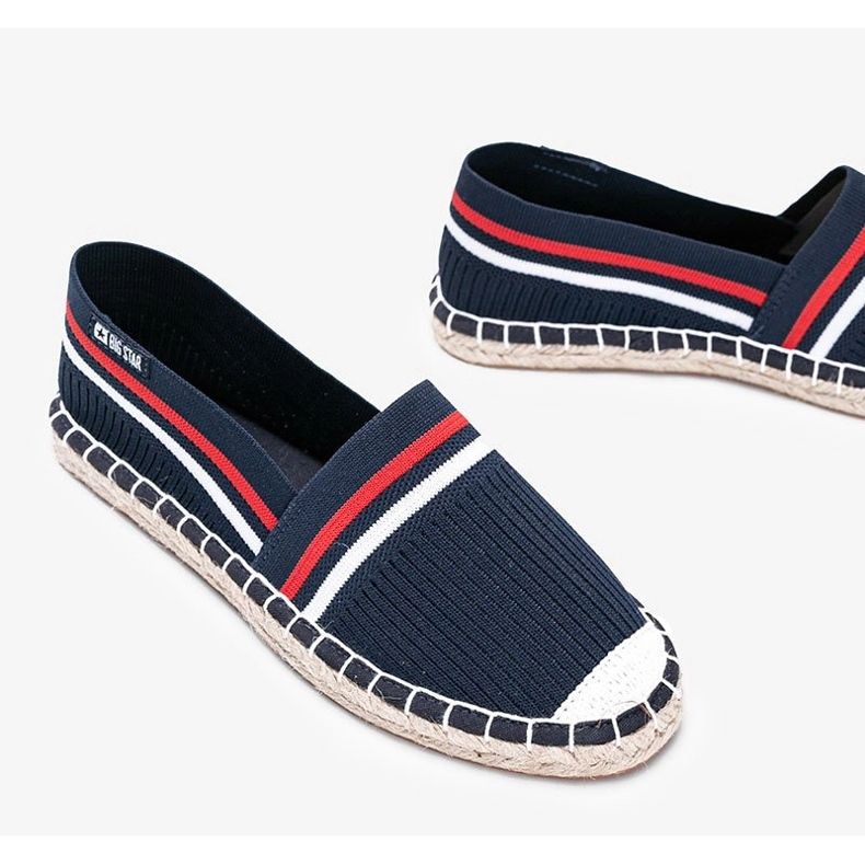 Espadrile bleumarin de dama Big Star Anim albastru 1