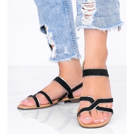 Sandale de dama Rosina negre negru 1